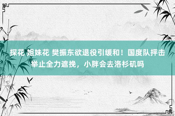 探花 姐妹花 樊振东欲退役引缓和！国度队抨击举止全力遮挽，小胖会去洛杉矶吗