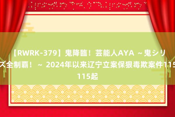 【RWRK-379】鬼降臨！芸能人AYA ～鬼シリーズ全制覇！～ 2024年以来辽宁立案保狠毒欺案件115起